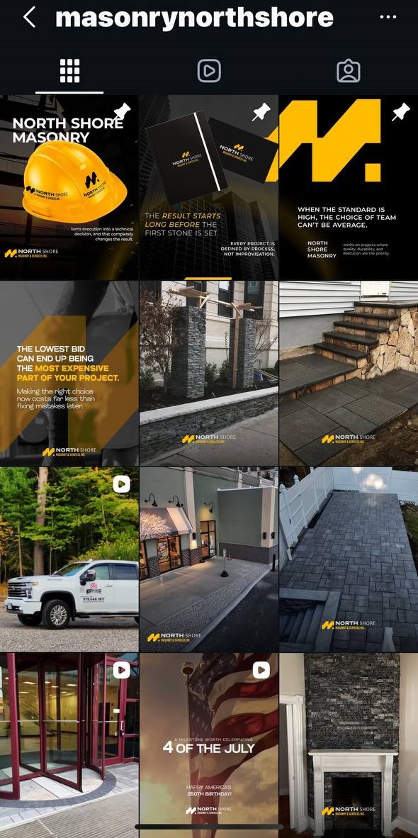 Masonry Specialist Instagram Feed